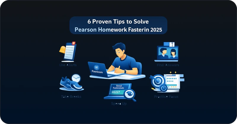 6 Proven Tips to Solve Pearson Homework Faster