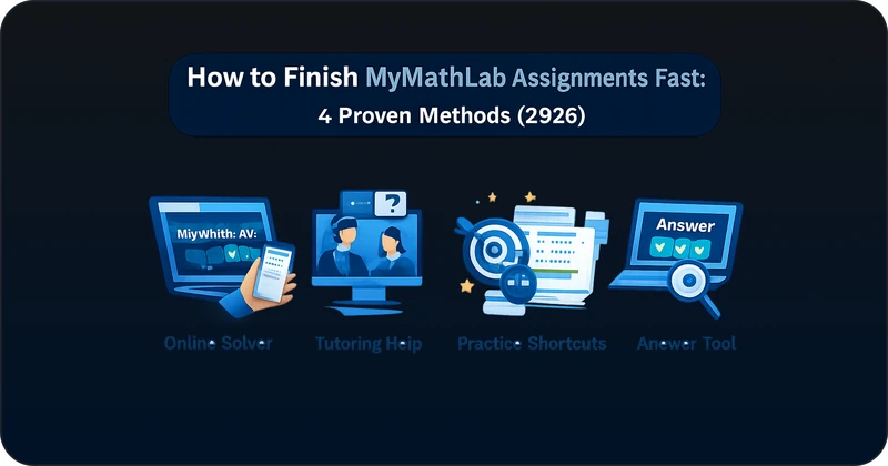 How to Finish MyMathLab Assignments Fast
