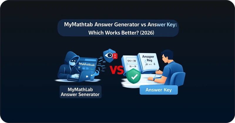 MyMathLab Answer Generator vs Answer Key